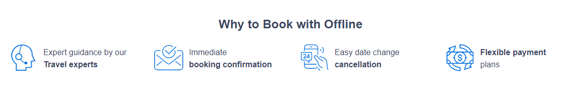 Why to book with offline