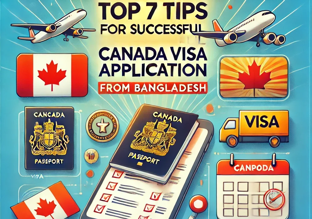 Top 7 Tips for Successful Canada Visa Application from Bangladesh