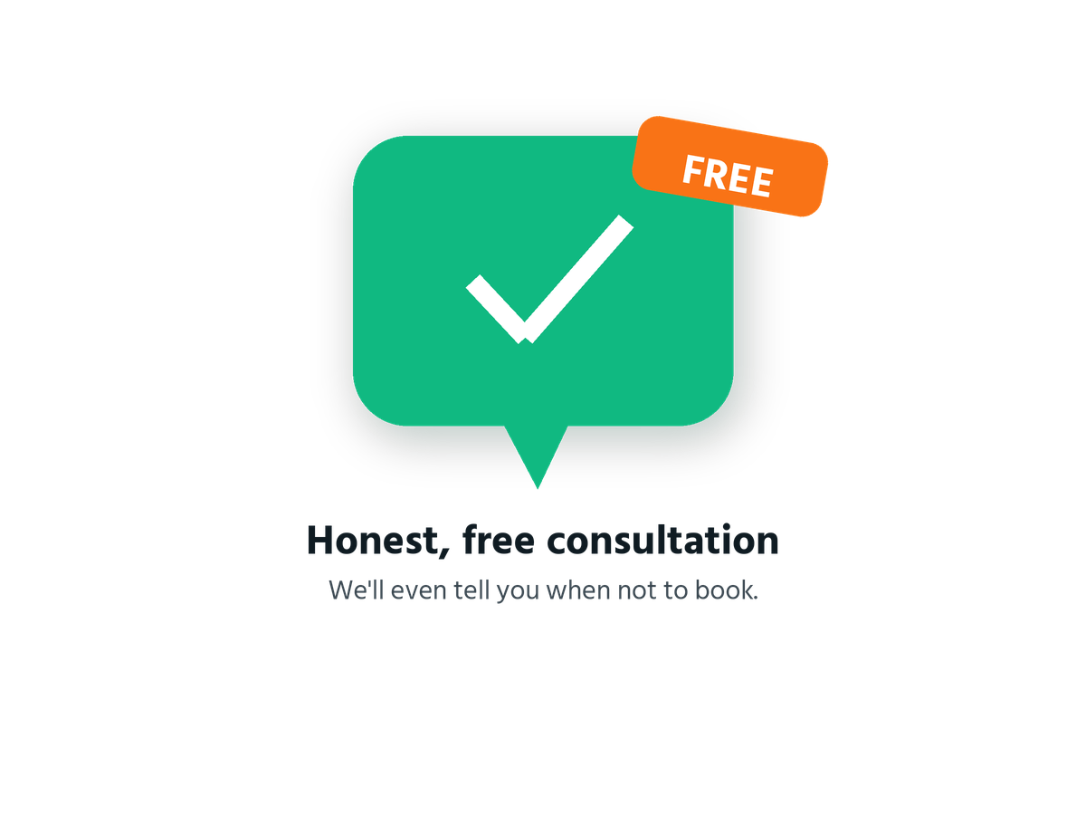 Free, honest consultation with goFLY — we tell you if a trip won't work