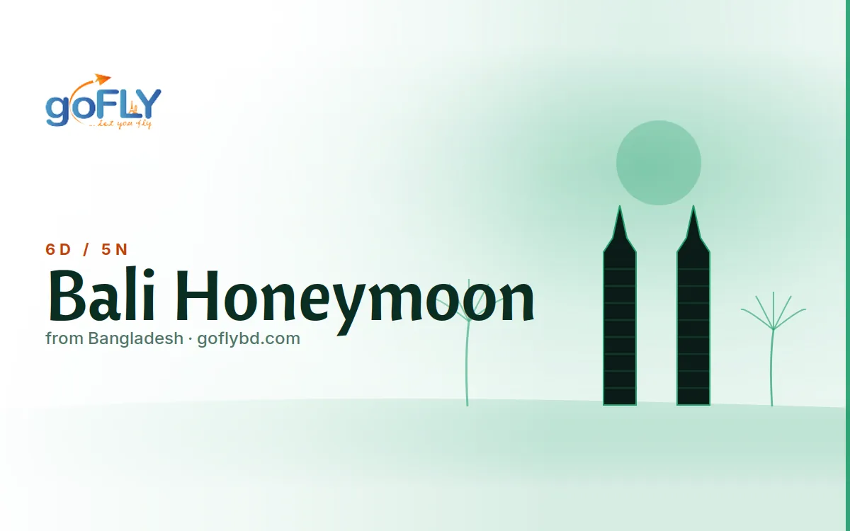 Bali honeymoon private pool villa, goFLY Bali Honeymoon 6D/5N romance package