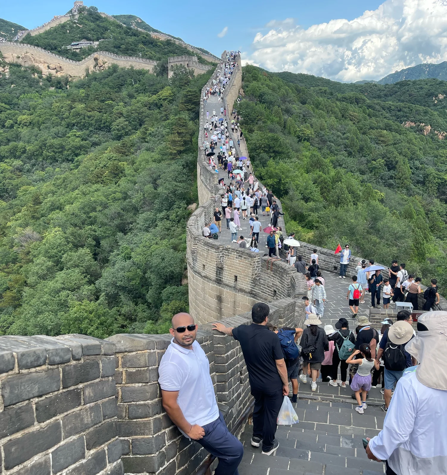 The Great Wall of China near Beijing