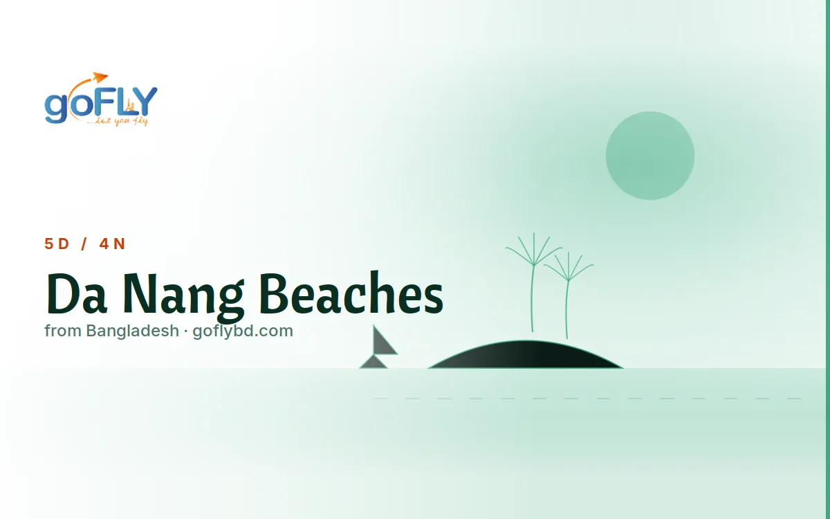 Da Nang My Khe Beach with Ba Na Hills Golden Bridge Vietnam, goFLY Da Nang Beaches 4N/5D