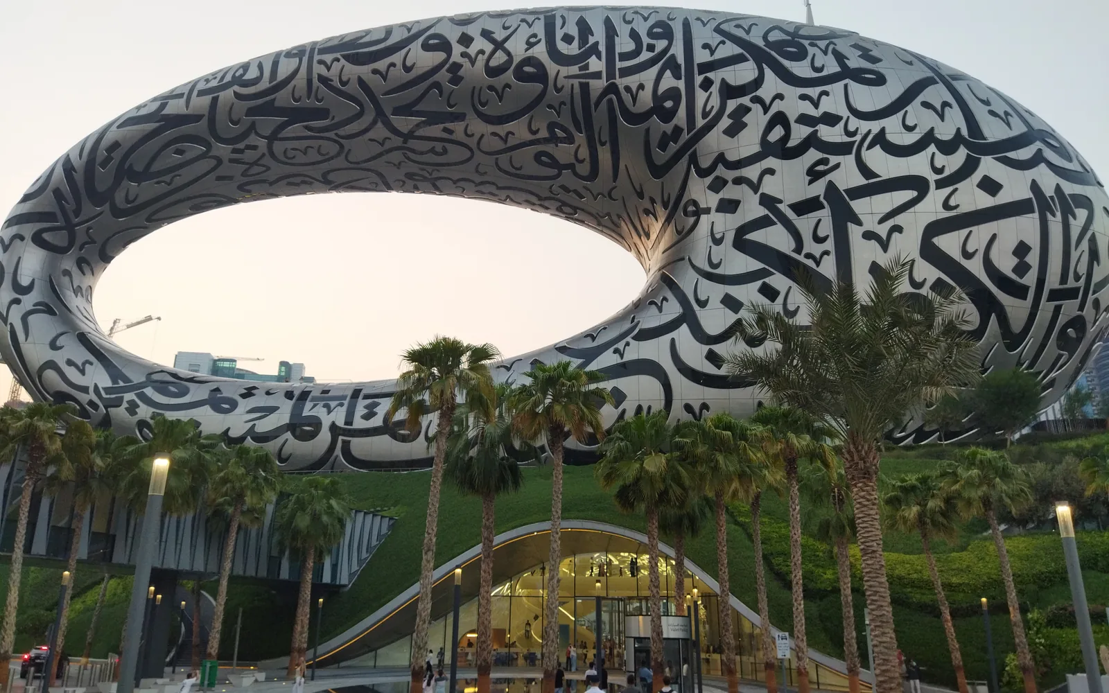 The ring-shaped Museum of the Future in Dubai, UAE — photo by goFLY founder Mahabub Alam Razu