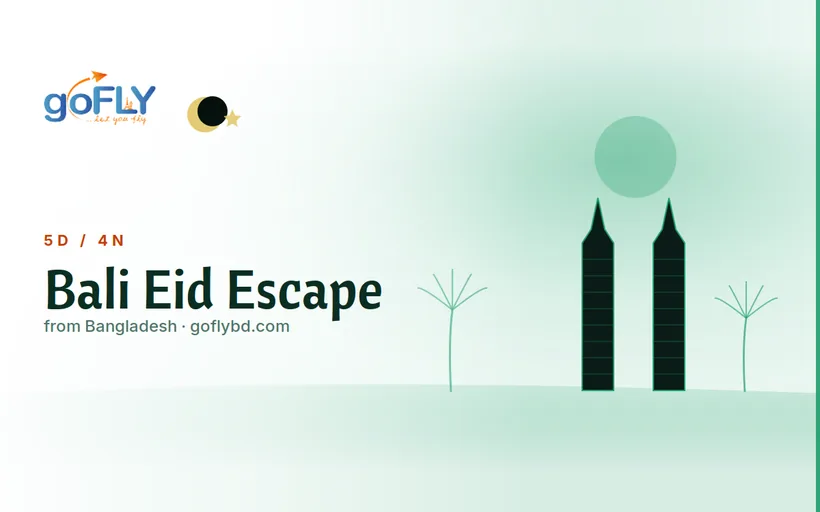 Bali Eid special package from Bangladesh family holiday
