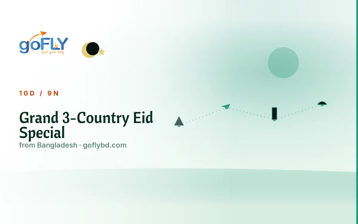 Grand 3-Country Eid 2027 Bangkok KL Singapore Southeast Asia mega tour, goFLY 9N/10D