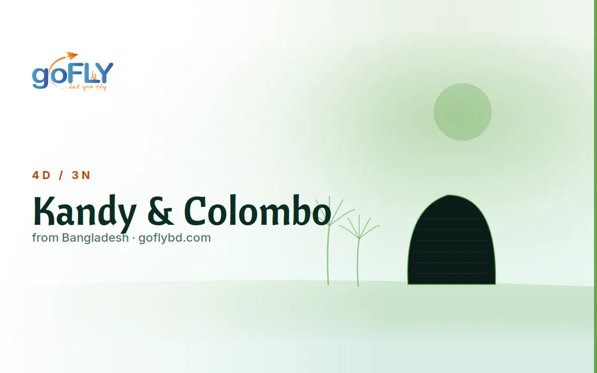 Kandy Temple of Tooth Relic Sri Lanka cultural capital, goFLY Kandy Colombo 3N/4D from Dhaka