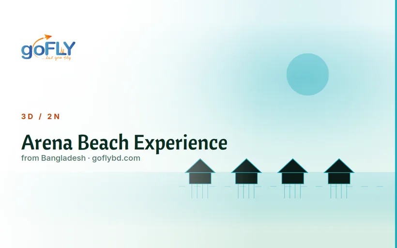 Arena Beach Hotel Maldives tour package from Bangladesh