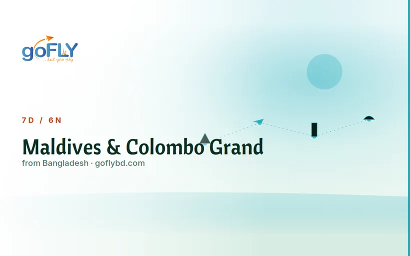 Maldives Colombo Grand combo tour package Bangladesh