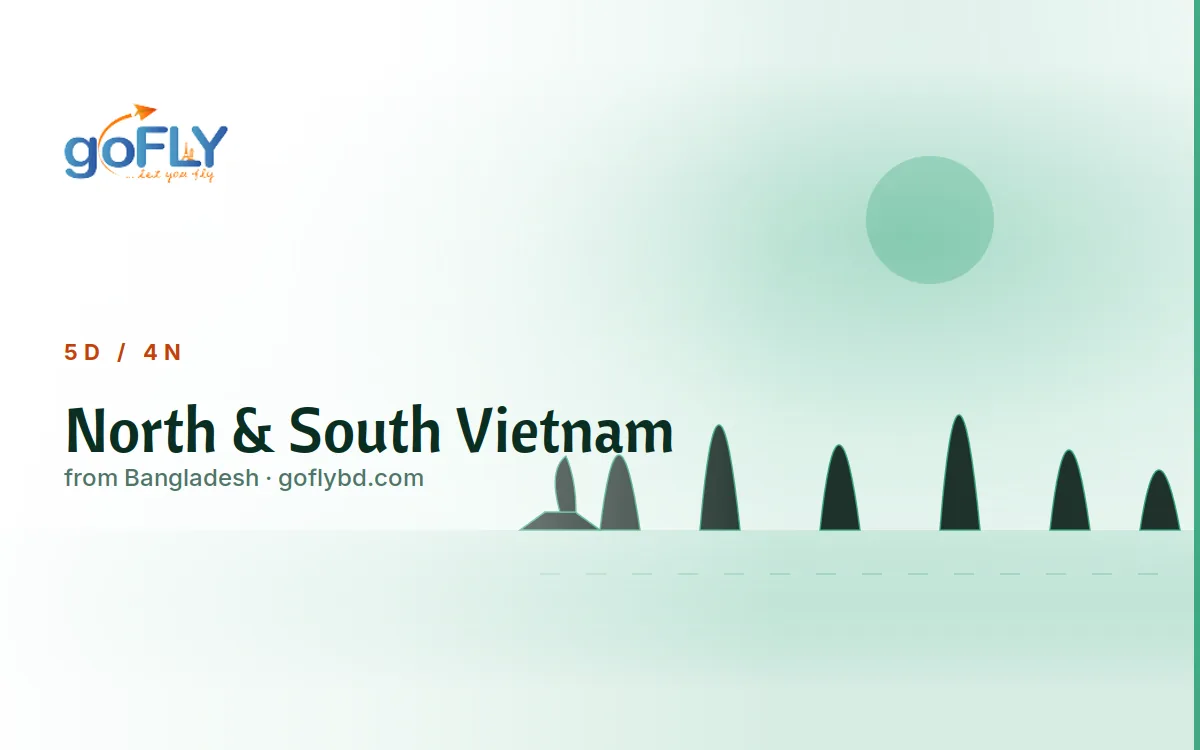 Hanoi Old Quarter with Ho Chi Minh City Vietnam, goFLY North & South Vietnam 4N/5D