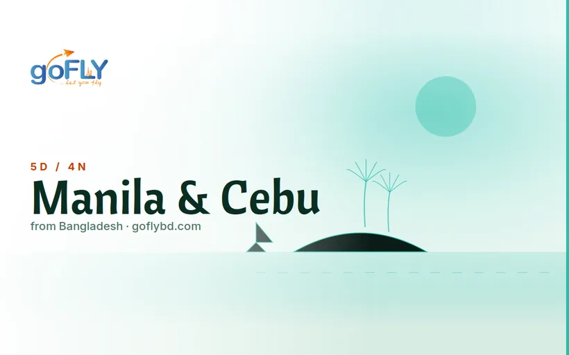 Cebu beaches and whale shark swimming, Philippines tour package from Bangladesh