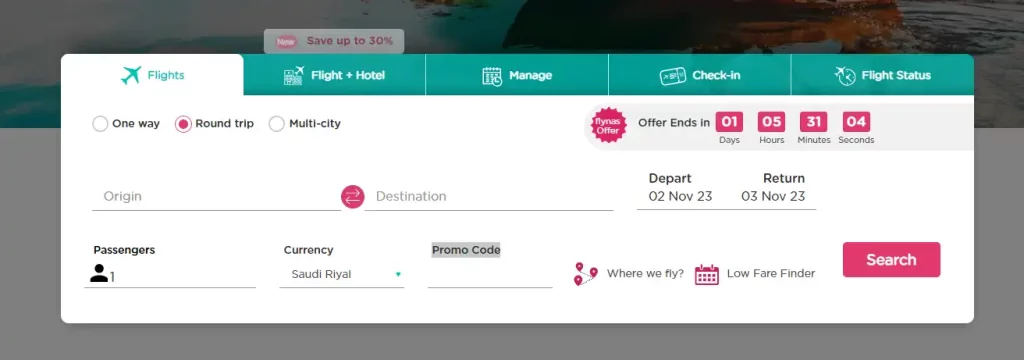 Booking Flynas Flight Tickets from Bangladesh
