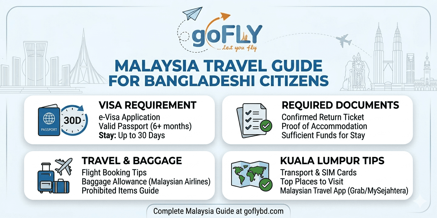 Malaysia Travel Tips for Bangladeshi Citizens