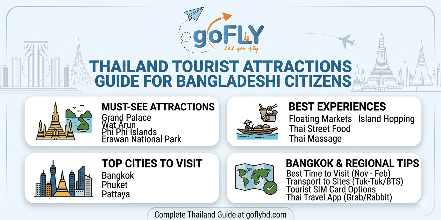 Thailand Travel Guide for Bangladeshi Tourists
