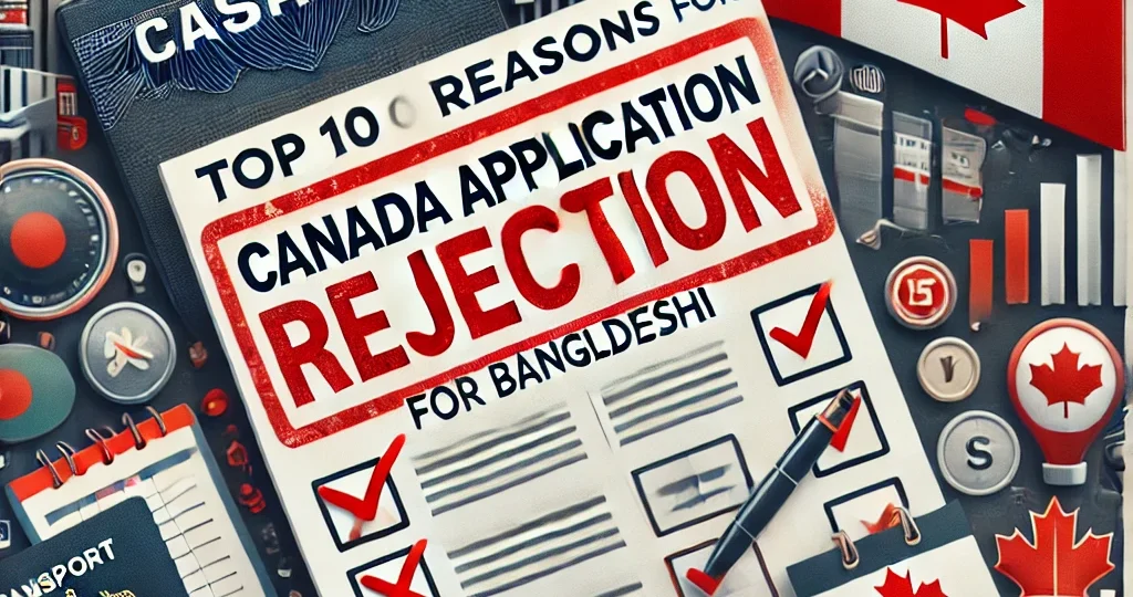 Top 10 Reasons for Canada Visa Application Rejection for Bangladeshi