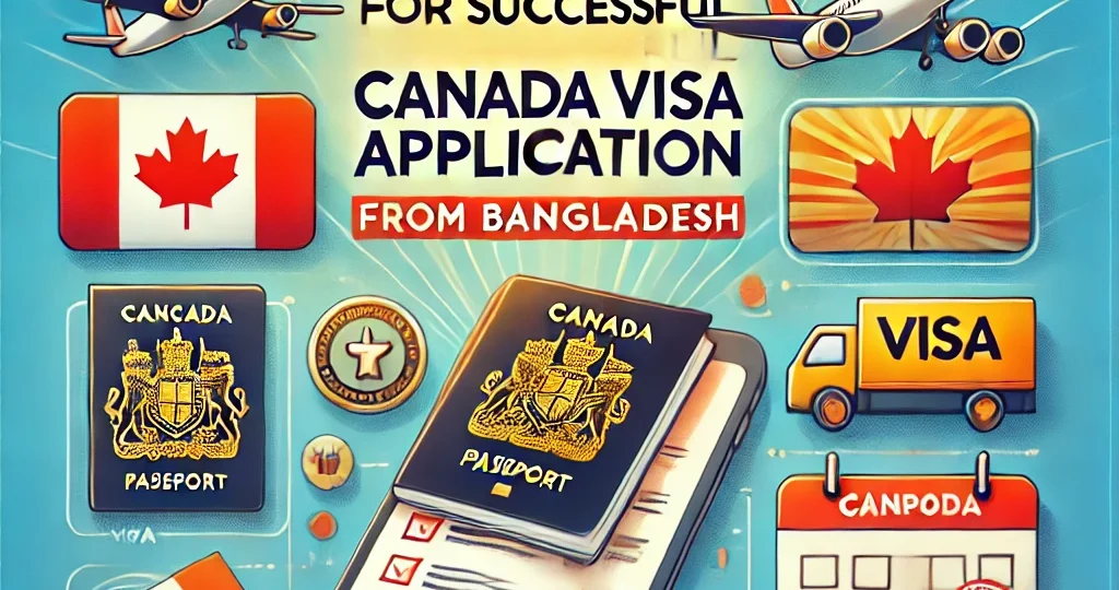 Top 7 Tips for Successful Canada Visa Application from Bangladesh