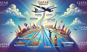 Top Qatar Airways Routes from Dhaka