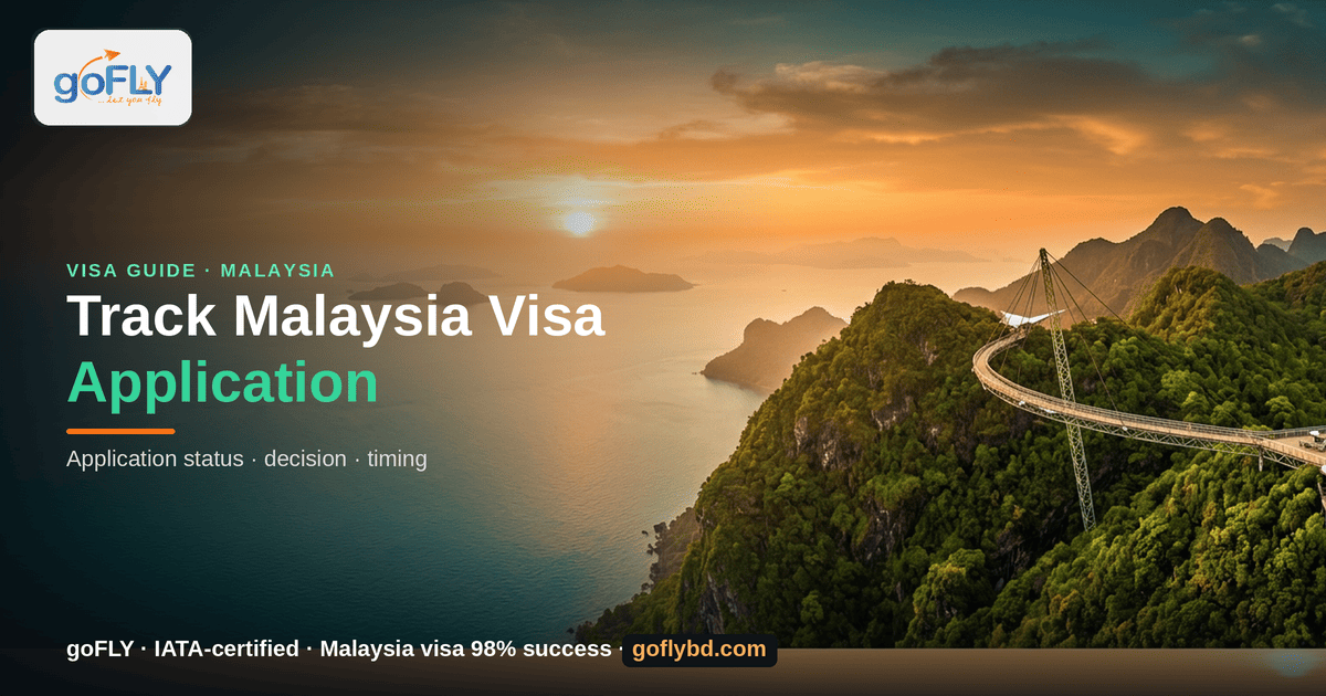 Track Your Malaysia Visa Application Status — Langkawi Sky Bridge, Malaysia at sunset, goFLY Limited IATA-certified