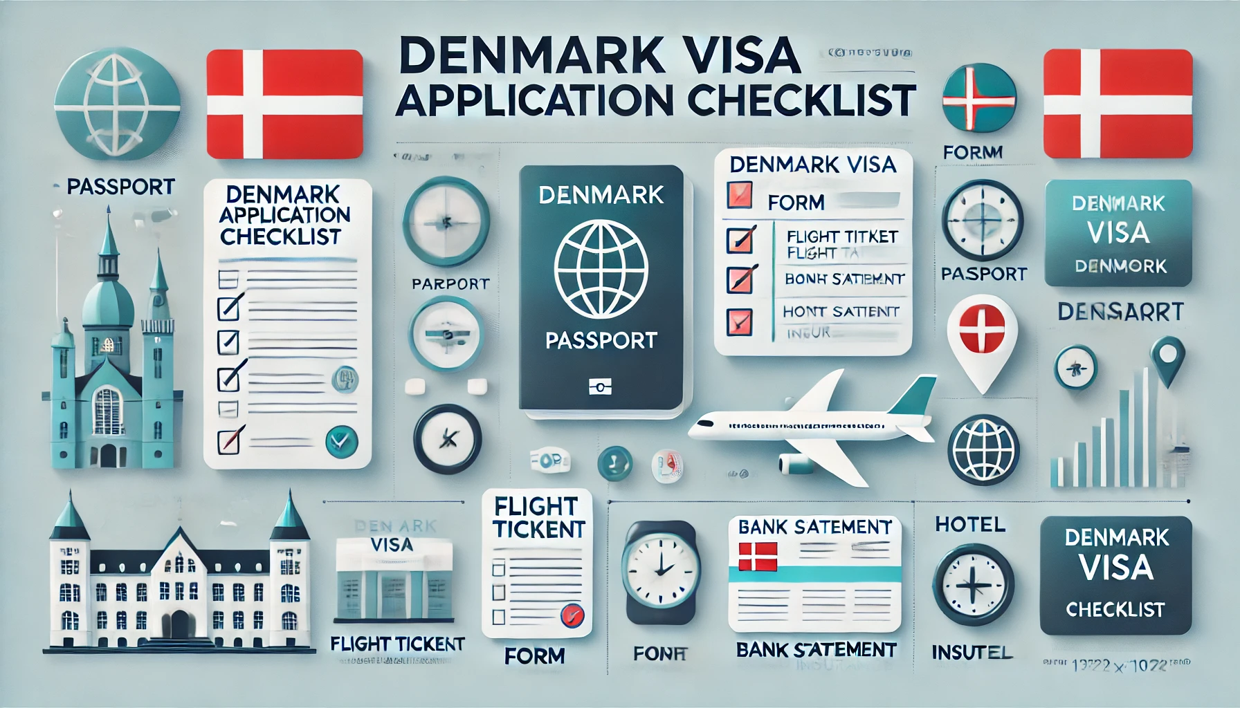 Denmark Visa Application Checklist for Bangladeshi Travelers