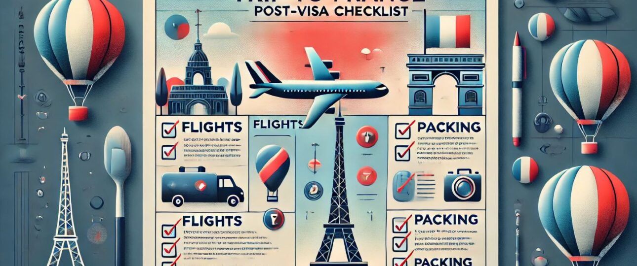 simple steps after France visa approval