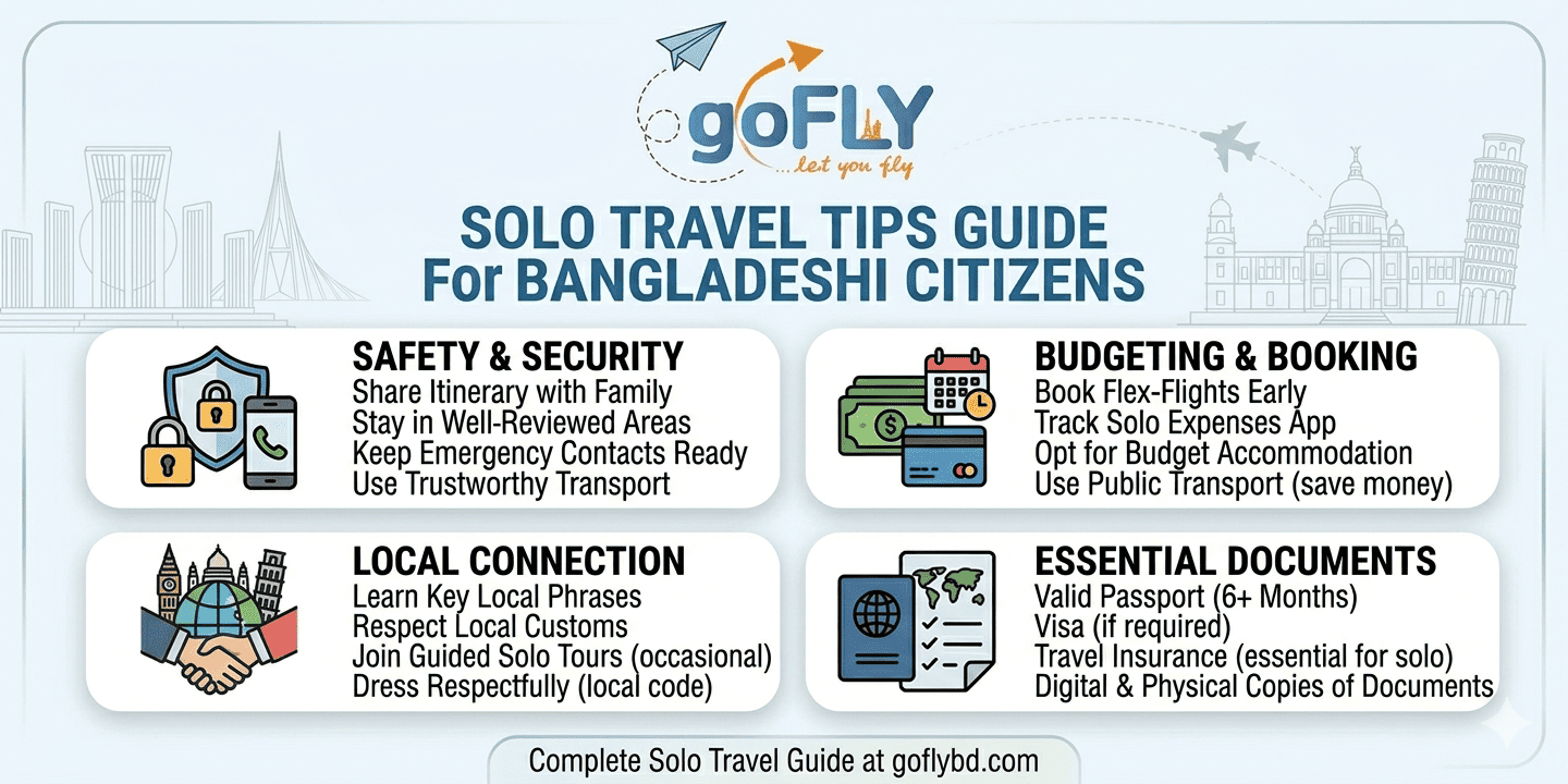 Solo Travel Tips for Bangladeshi Travelers