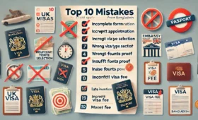 UK Visa Rejection Reasons for Bangladeshi and How to Avoid