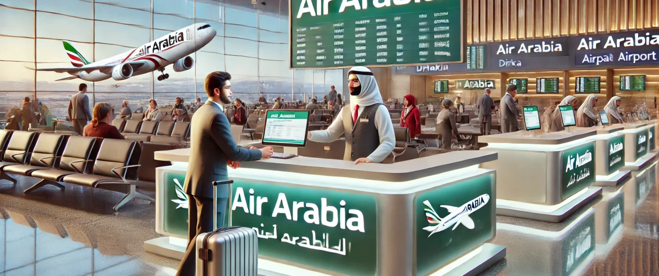 How to Book Air Arabia Flights from Dhaka