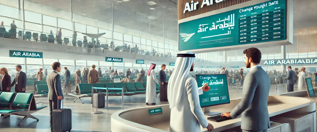 How to Change Air Arabia Flight Date
