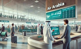 How to Change Air Arabia Flight Date