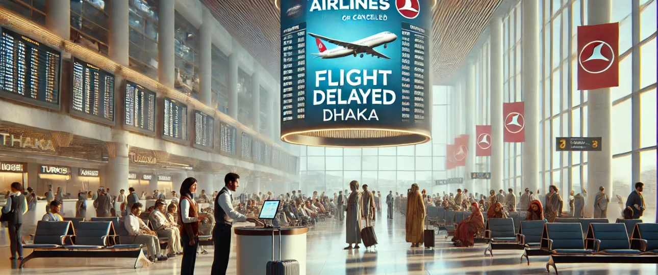 Turkish Airlines Flight Delayed or Canceled Guide Dhaka